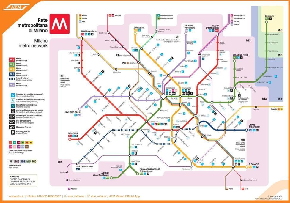 Monolocale Metro M3 Affori Apartman Milánó Kültér fotó